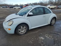 Salvage cars for sale at Ellwood City, PA auction: 2000 Volkswagen New Beetle GLS