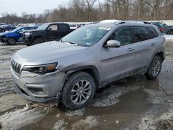 Jeep Grand Cherokee salvage cars for sale: 2019 Jeep Cherokee Latitude Plus