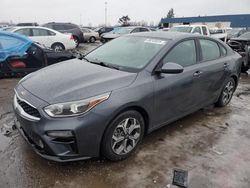 Flood-damaged cars for sale at auction: 2021 KIA Forte FE