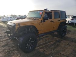 Vehiculos salvage en venta de Copart Sacramento, CA: 2014 Jeep Wrangler Unlimited Sahara