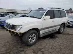 Toyota Land Cruiser salvage cars for sale: 2000 Toyota Land Cruiser