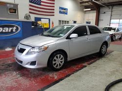 Salvage cars for sale from Copart Angola, NY: 2009 Toyota Corolla Base