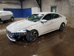 Salvage cars for sale at Chalfont, PA auction: 2025 Hyundai Elantra SEL