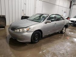 Salvage cars for sale at Franklin, WI auction: 2006 Toyota Camry LE