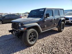 Jeep Wrangler Unlimited Sport salvage cars for sale: 2021 Jeep Wrangler Unlimited Sport