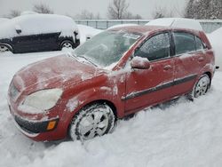 Salvage cars for sale at London, ON auction: 2009 KIA Rio 5 SX