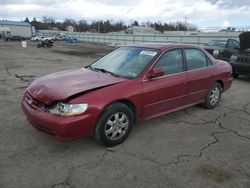 Salvage cars for sale at Pennsburg, PA auction: 2001 Honda Accord EX