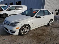 Mercedes-Benz c-Class salvage cars for sale: 2012 Mercedes-Benz C 250