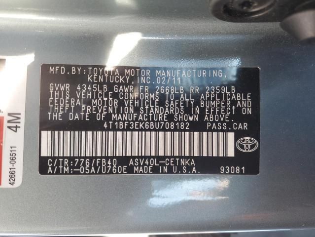 2011 Toyota Camry Base