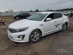 Salvage cars for sale at Houston, TX auction: 2016 KIA Optima Hybrid