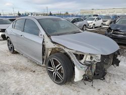 Vehiculos salvage en venta de Copart Rocky View County, AB: 2016 Honda Accord Sport