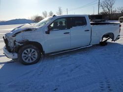 Salvage cars for sale at Montreal Est, QC auction: 2022 Chevrolet Silverado K1500 Custom