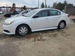 Salvage cars for sale at Gaston, SC auction: 2013 Subaru Legacy 2.5I