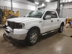 Ford salvage cars for sale: 2007 Ford F150 Supercrew