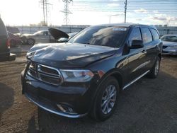 Salvage cars for sale from Copart Elgin, IL: 2016 Dodge Durango SXT