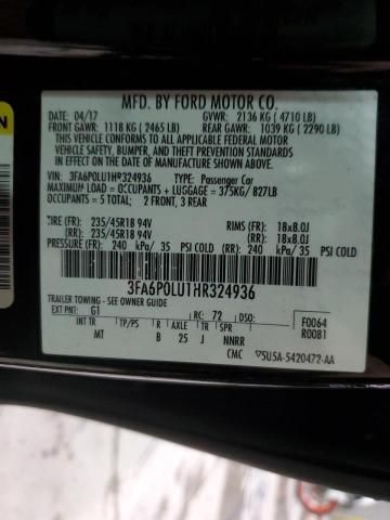 2017 Ford Fusion SE Hybrid