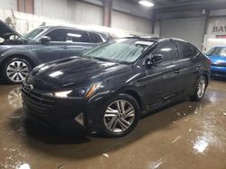 Salvage cars for sale at Elgin, IL auction: 2019 Hyundai Elantra SEL