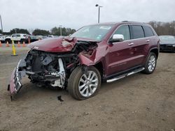 Jeep salvage cars for sale: 2017 Jeep Grand Cherokee Limited