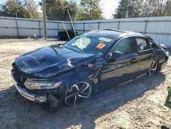 Honda Accord salvage cars for sale: 2019 Honda Accord Sport