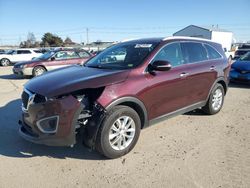 Salvage cars for sale at Nampa, ID auction: 2016 KIA Sorento LX