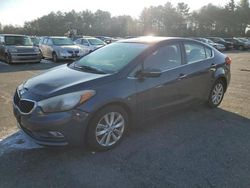 Salvage cars for sale at Exeter, RI auction: 2014 KIA Forte EX