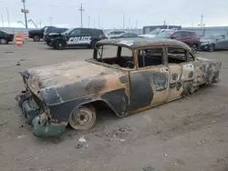 Salvage cars for sale at Greenwood, NE auction: 1955 Chevrolet 210