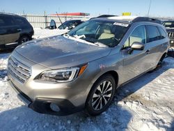 Salvage cars for sale at Cahokia Heights, IL auction: 2016 Subaru Outback 2.5I Limited