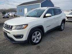 Salvage cars for sale at Assonet, MA auction: 2021 Jeep Compass Latitude