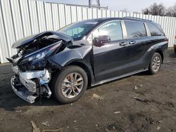 Salvage cars for sale from Copart Windsor, NJ: 2024 Toyota Sienna XLE