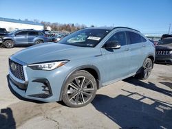 Salvage cars for sale at Pennsburg, PA auction: 2022 Infiniti QX55 Essential