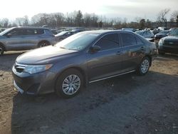 Salvage cars for sale at Chalfont, PA auction: 2014 Toyota Camry L