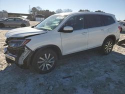 Salvage cars for sale at Loganville, GA auction: 2021 Honda Pilot EX