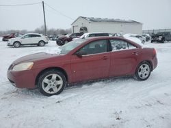 Pontiac salvage cars for sale: 2008 Pontiac G6 Base