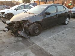 Toyota Corolla l salvage cars for sale: 2017 Toyota Corolla L