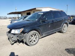 Salvage cars for sale at Temple, TX auction: 2018 Dodge Journey SXT