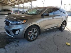 Salvage cars for sale at Cartersville, GA auction: 2017 KIA Sorento SX