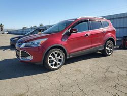 Salvage cars for sale at Martinez, CA auction: 2014 Ford Escape Titanium