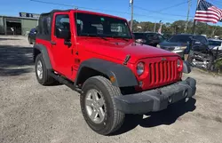 Jeep salvage cars for sale: 2017 Jeep Wrangler Sport