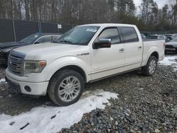 2013 Ford F150 Supercrew en venta en Waldorf, MD