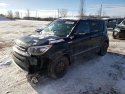 Salvage cars for sale from Copart Montreal Est, QC: 2018 KIA Soul +