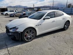 Salvage cars for sale at Sun Valley, CA auction: 2017 Maserati Ghibli