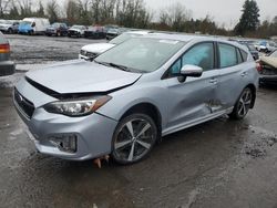 Salvage cars for sale at Portland, OR auction: 2017 Subaru Impreza Sport