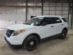 Salvage cars for sale at Des Moines, IA auction: 2014 Ford Explorer Police Interceptor