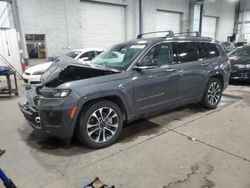 Vehiculos salvage en venta de Copart Ham Lake, MN: 2021 Jeep Grand Cherokee L Overland