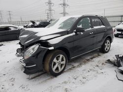 Salvage cars for sale at Elgin, IL auction: 2018 Mercedes-Benz GLE 350 4matic