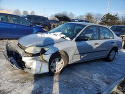 Salvage cars for sale from Copart Cleveland: 2004 Honda Civic DX VP