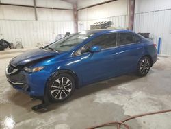 Salvage cars for sale at Haslet, TX auction: 2013 Honda Civic EX