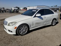 Salvage cars for sale at San Diego, CA auction: 2009 Mercedes-Benz C 300 4matic