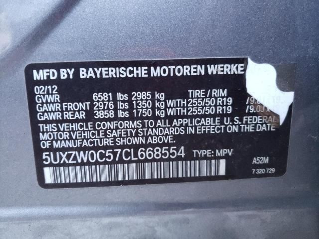 2012 BMW X5 XDRIVE35D