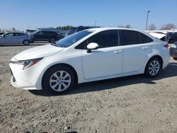 Salvage cars for sale at Sacramento, CA auction: 2022 Toyota Corolla LE